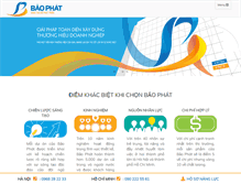 Tablet Screenshot of baophat.com